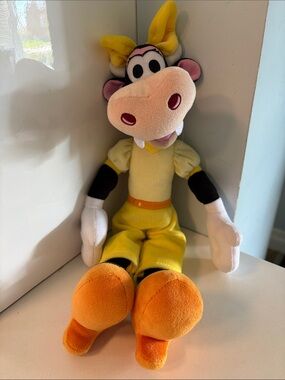 Rare Collectible Authentic Disney Store Clarabelle Cow Character Plush 15”